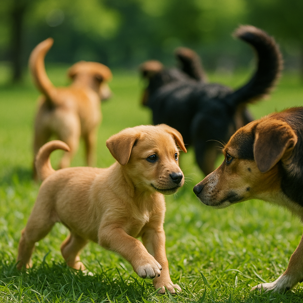 Comportamento Canino: Por Que Socializar Seu Filhote Desde Cedo Faz Toda a Diferença