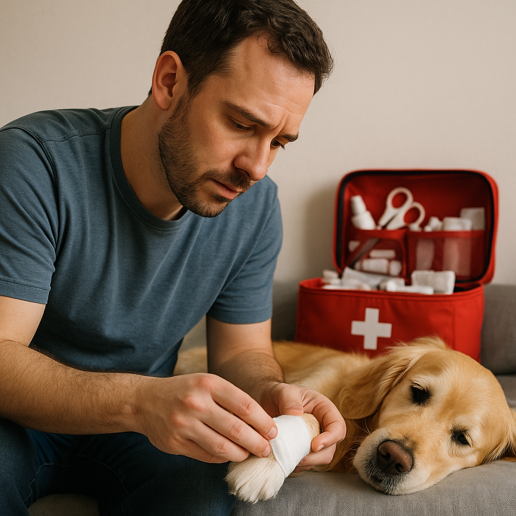 Kit de Primeiros Socorros para Pets