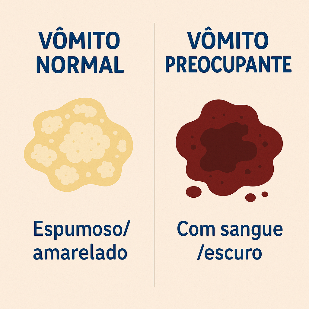 Meu pet está vomitando