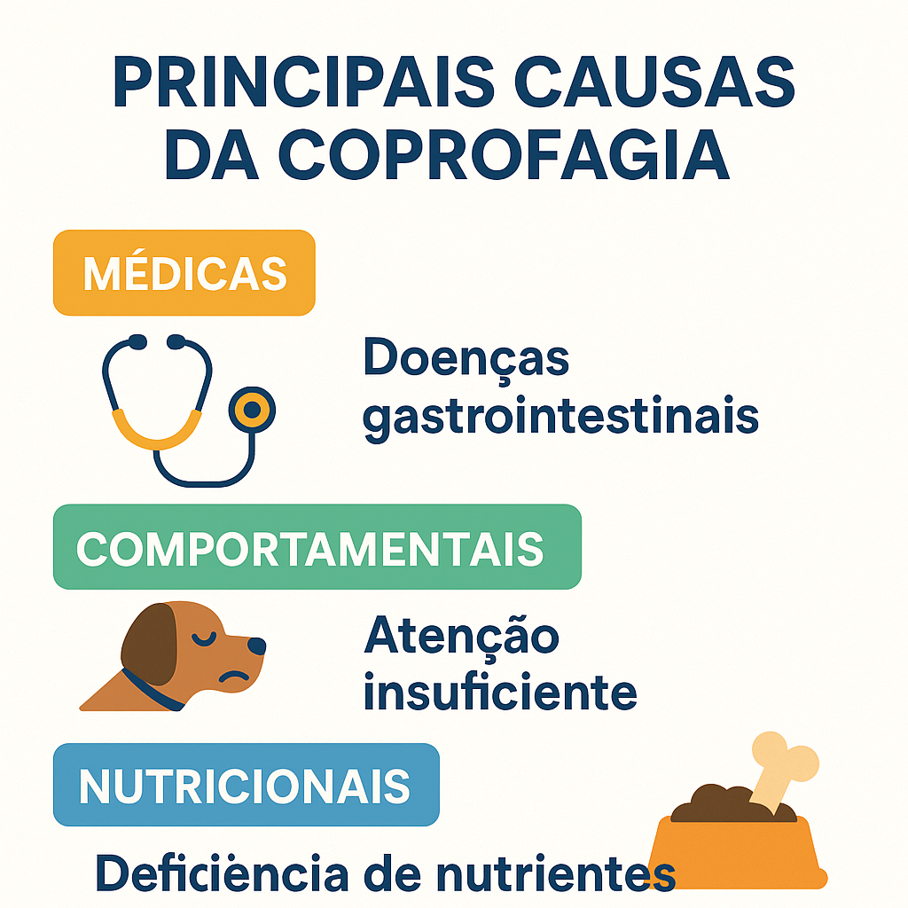 Por que Pets Comem Fezes