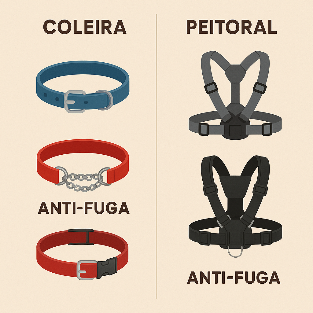 Quando a coleira vira desafio Quando a coleira vira desafio