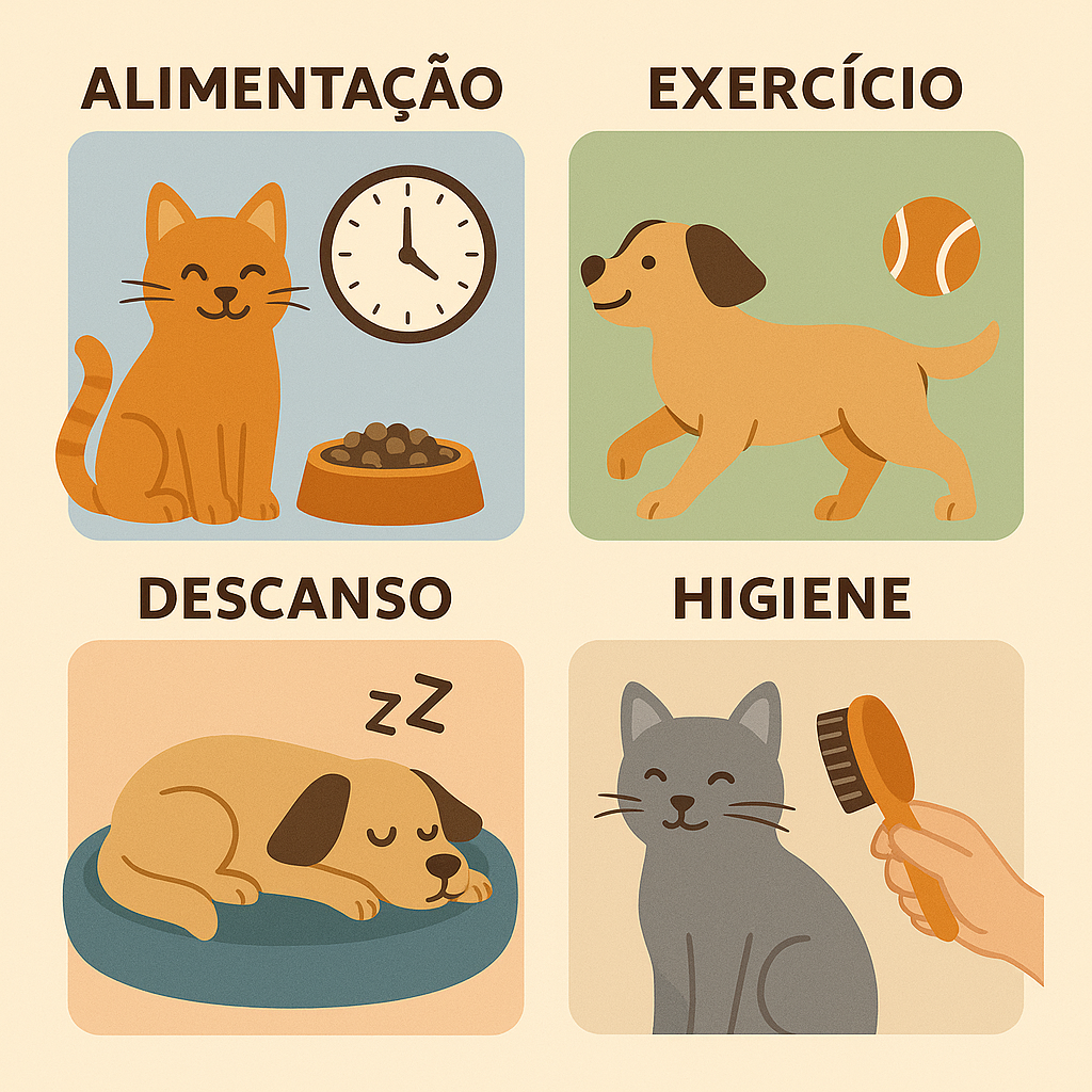 Como Criar uma Rotina Saudável para o Seu Pet