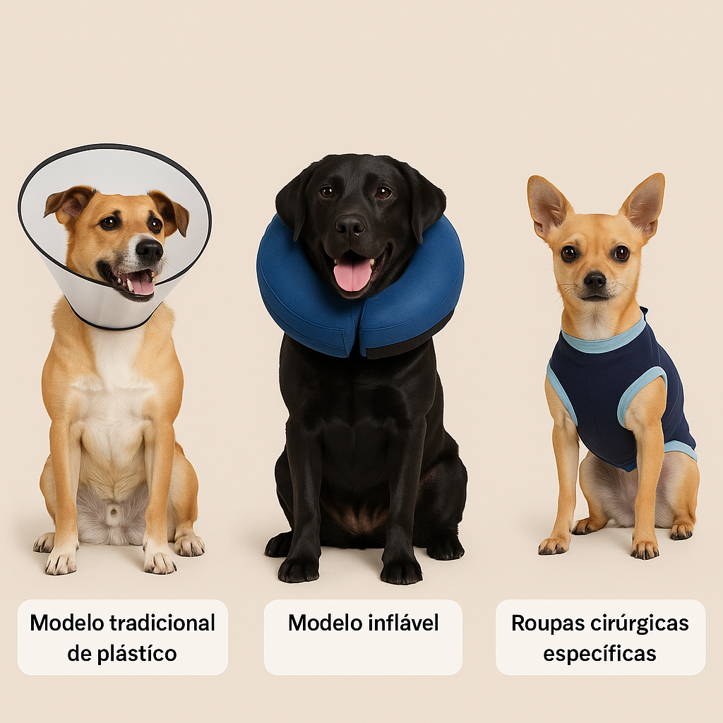 colar Elizabetano no Pós-Operatório colar Elizabetano no Pós-Operatório