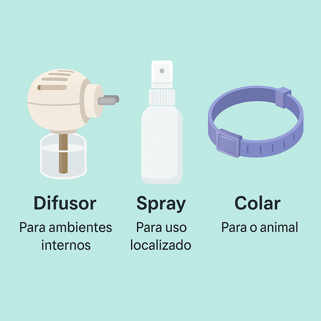 Como os Difusores e Feromônios Ajudam Pets Ansiosos