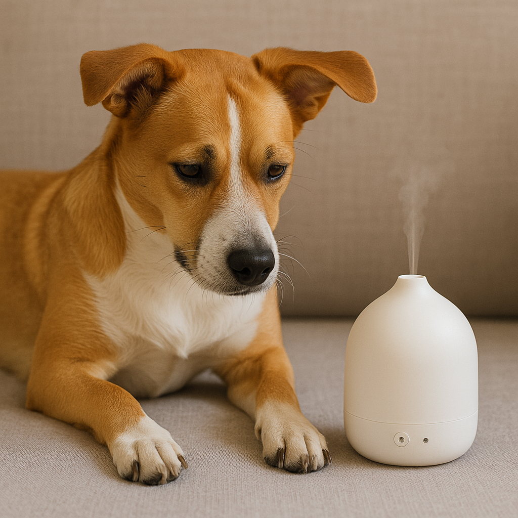 Como os Difusores e Feromônios Ajudam Pets Ansiosos