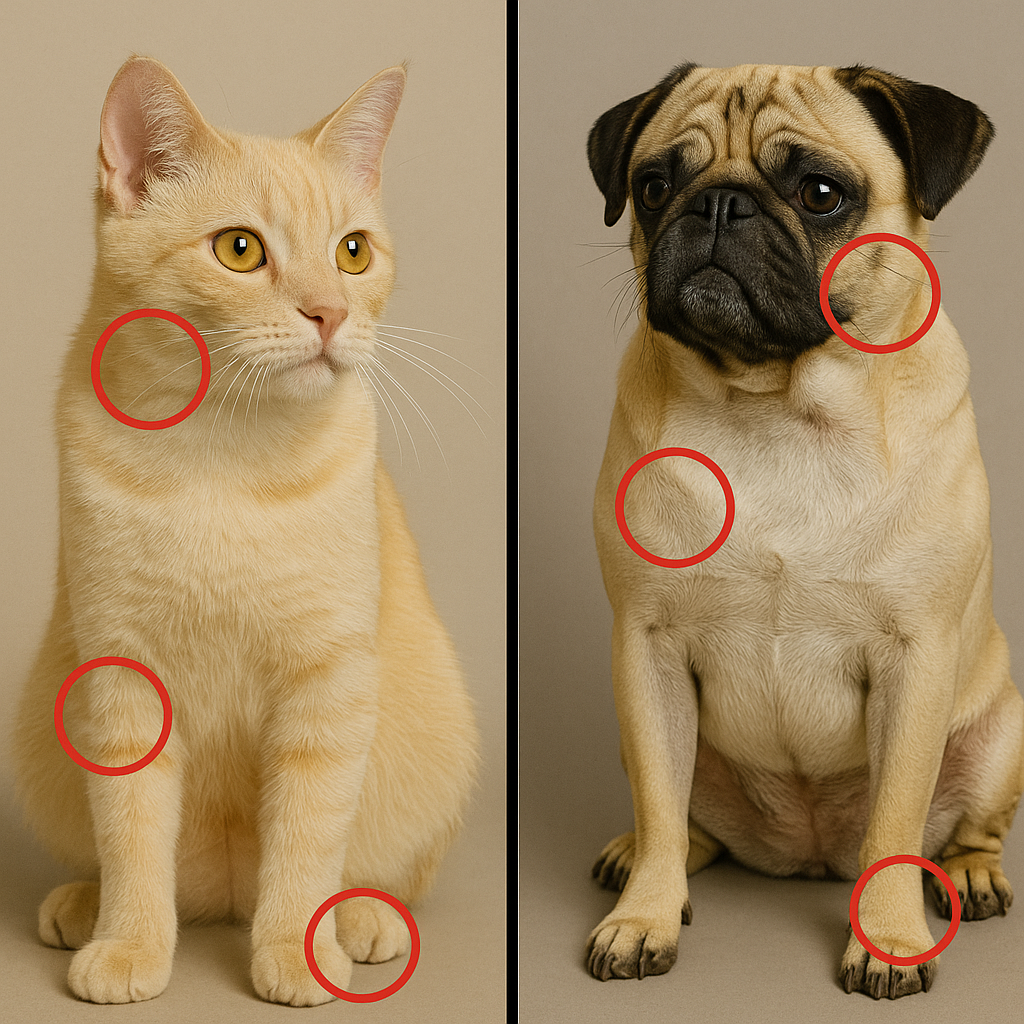 Dermatite Alérgica vs. Dermatite Fúngica em Pets