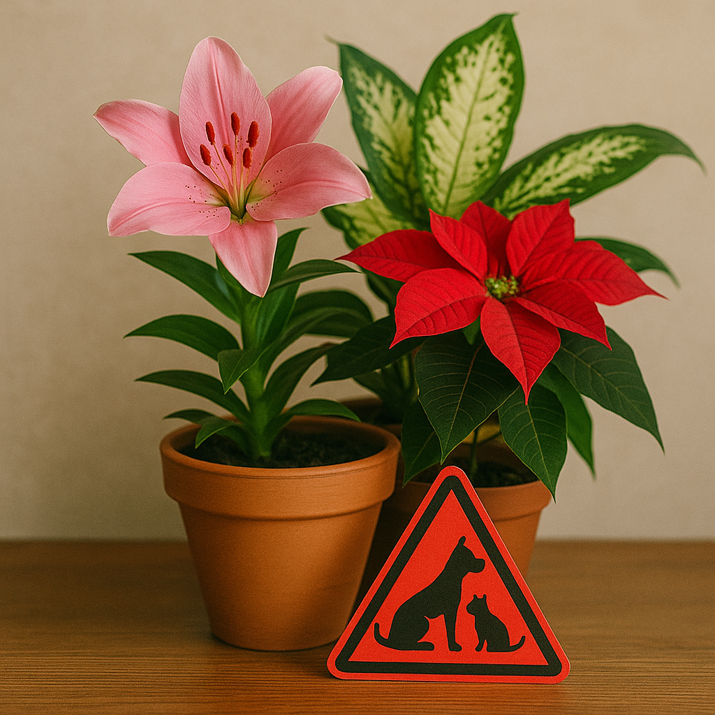 Plantas Tóxicas para Cães e Gatos: Guia Essencial para Proteger seu Pet