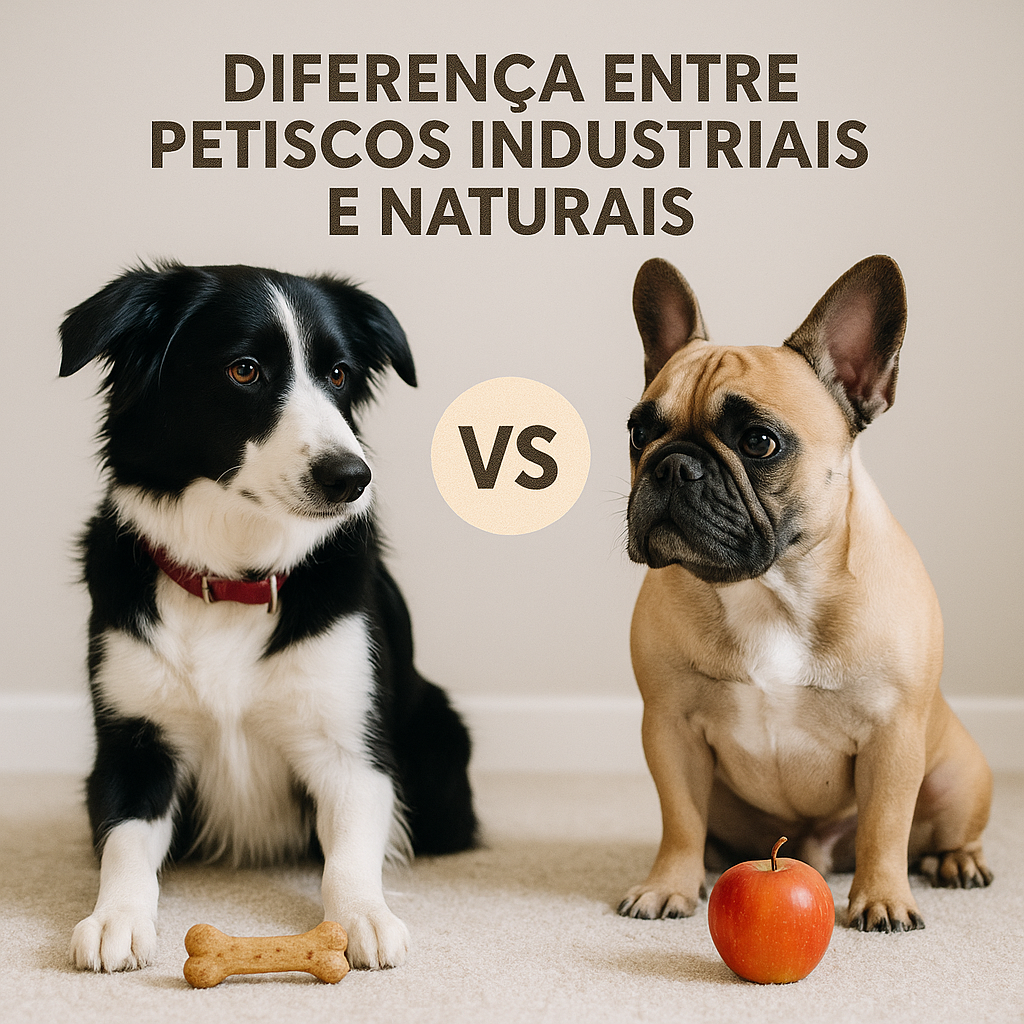 Petiscos Naturais vs Industriais: O Guia Definitivo para Escolher o Melhor para seu Pet